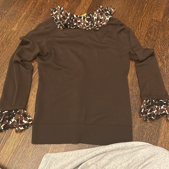Tory Burch Sweater with silk accents - Picture 5 of 10